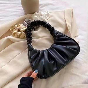 Black Scrunchie Bag